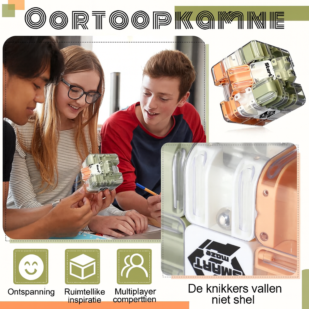 Grote 3D-doolhofpuzzel