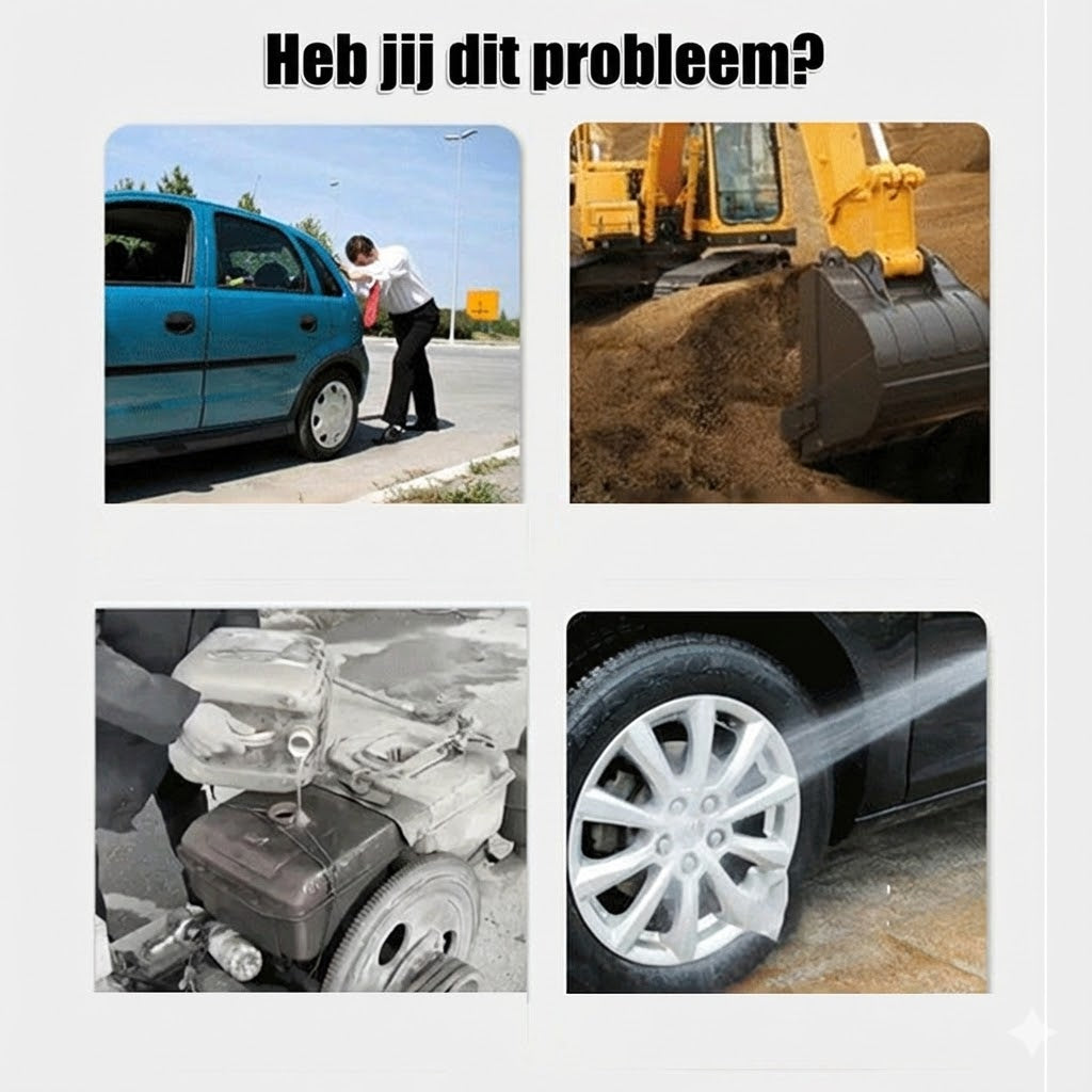 Universele 100W Accupomp (Olie & Water)