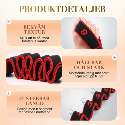 Sträck dig djupare, rör dig friare – Resistansband, var du än är