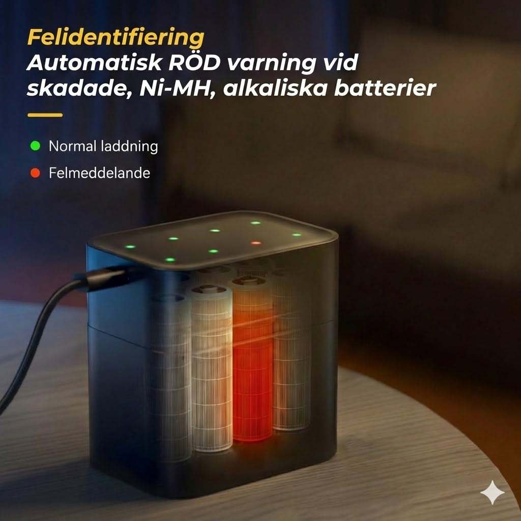 Litiumbatteriladdare - Överladdningsskydd