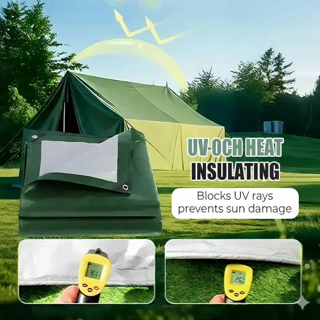 Vattentätt canvastyg för utomhusbruk med UV-skydd