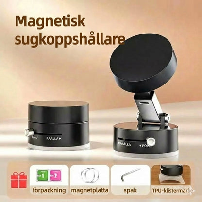 Vikbar bärbar magnetisk mobiltelefonhållare