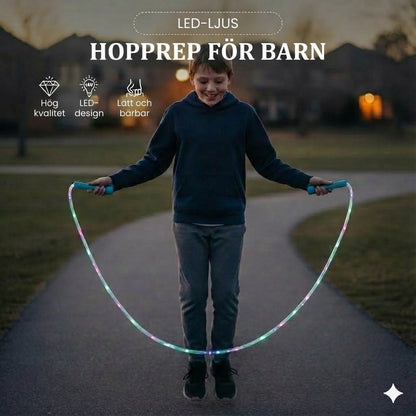 LED-belyst hopprep för barn