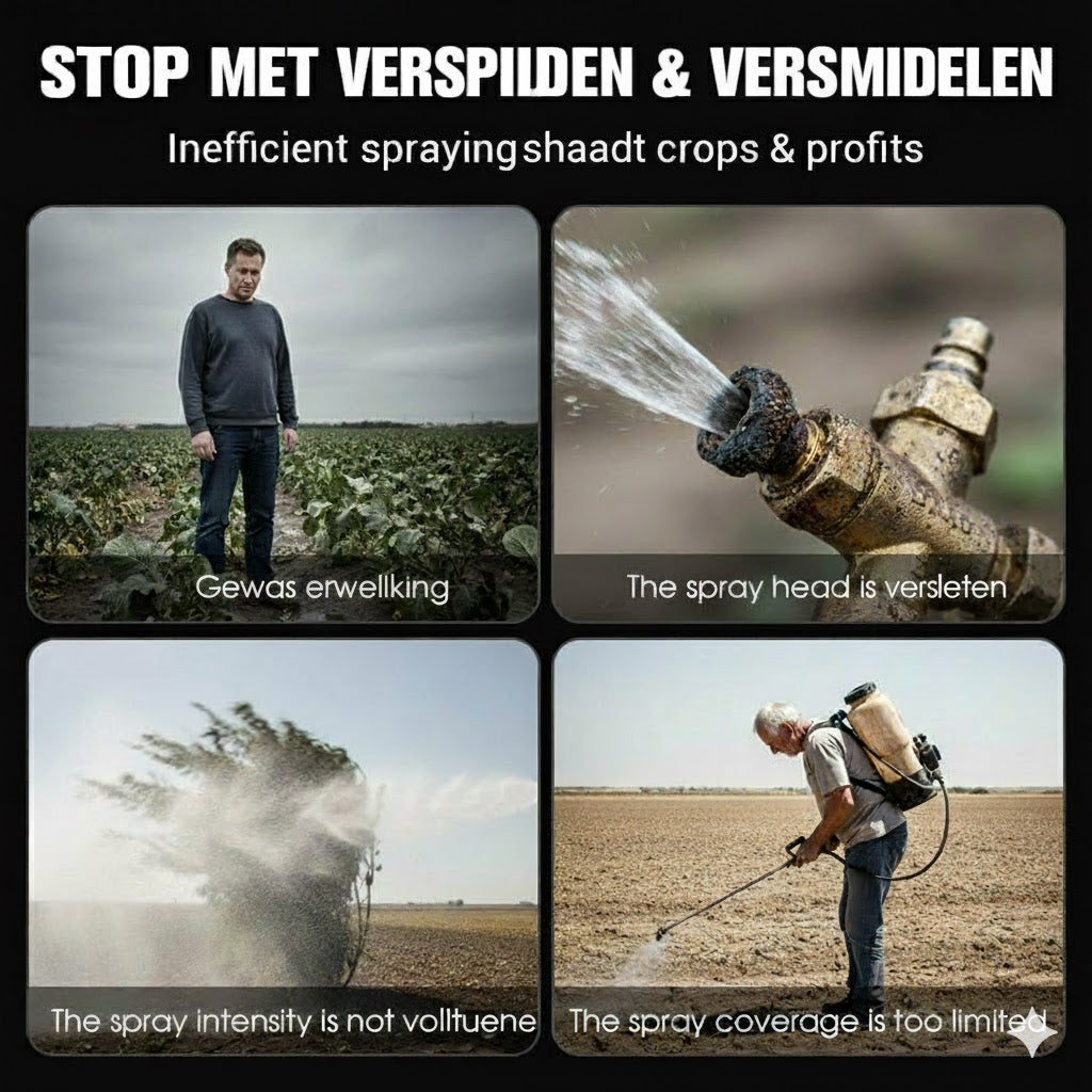 Verstelbare Messing Nozzle Spray voor Landbouw Sprayer