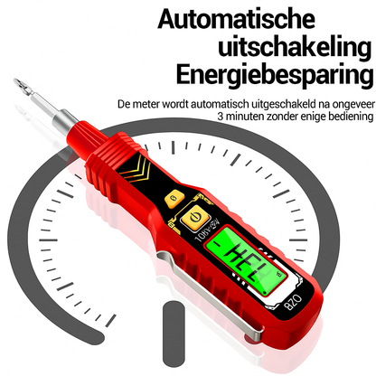 Contactloze spanningstester met LCD-scherm
