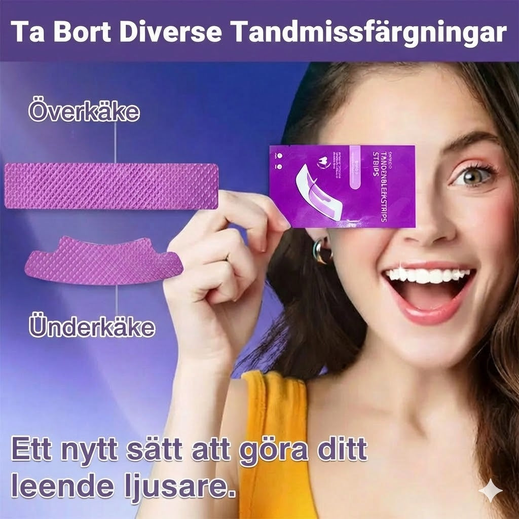 Tandblekningsremsor