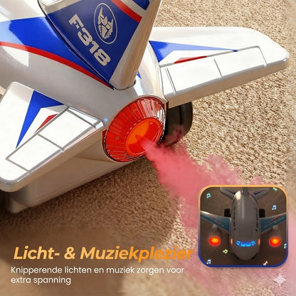 2-in-1 Elektrische Transformerende Vliegtuigrobot Speelgoed