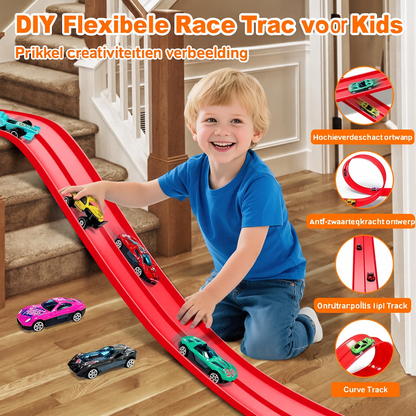 Creatieve DIY Racebaan met Zuignappen
