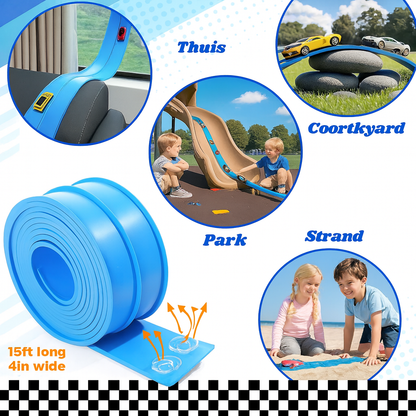 Creatieve DIY Racebaan met Zuignappen