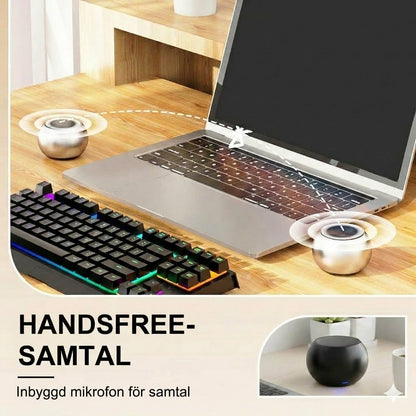 Bluetooth-Minihögtalare Med Bas