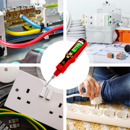 Contactloze spanningstester met LCD-scherm