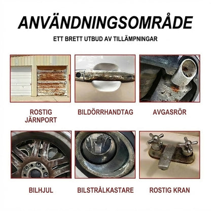 Kraftfull rostborttagare och rostkonverterare