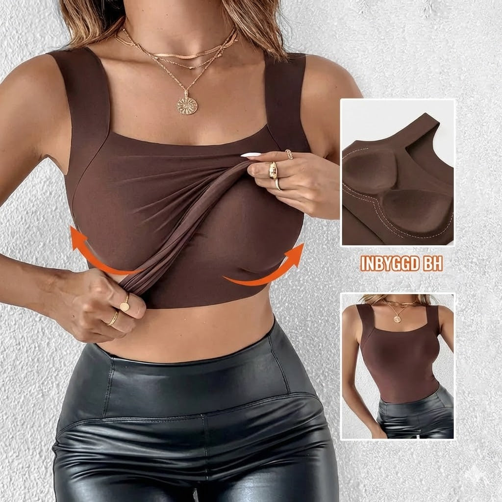 Thermische Tanktop ja Ingebouwde BH (U-kaula)