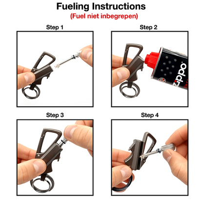 Sleutelhanger vuursteen vuurstarter