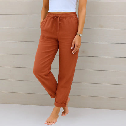 Comfortabele Linnen Broek