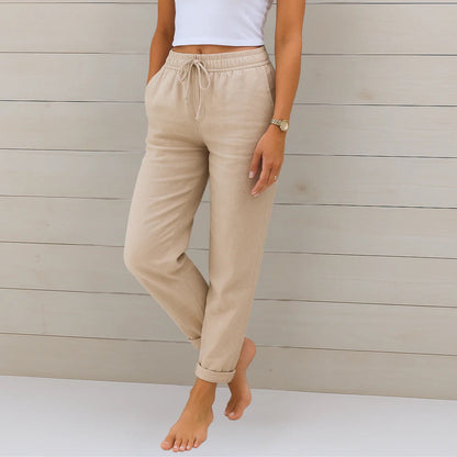 Comfortabele Linnen Broek