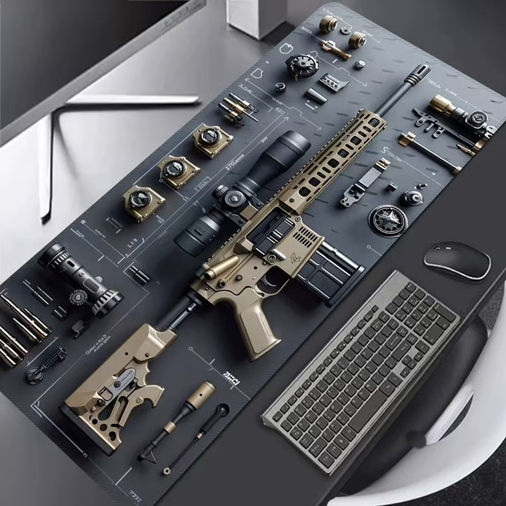 3D Stoere Bureaumat voor Gamers