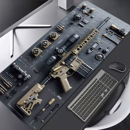 3D Stoere Bureaumat voor Gamers
