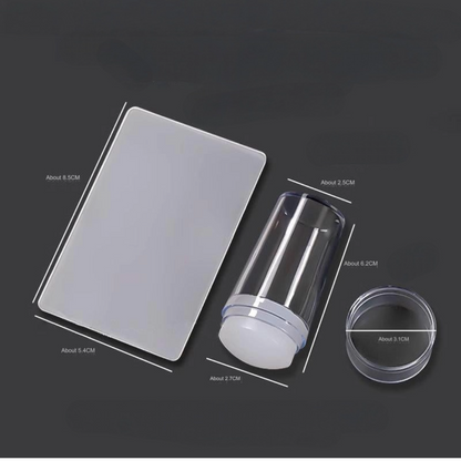 Magische Nagelstempel Set