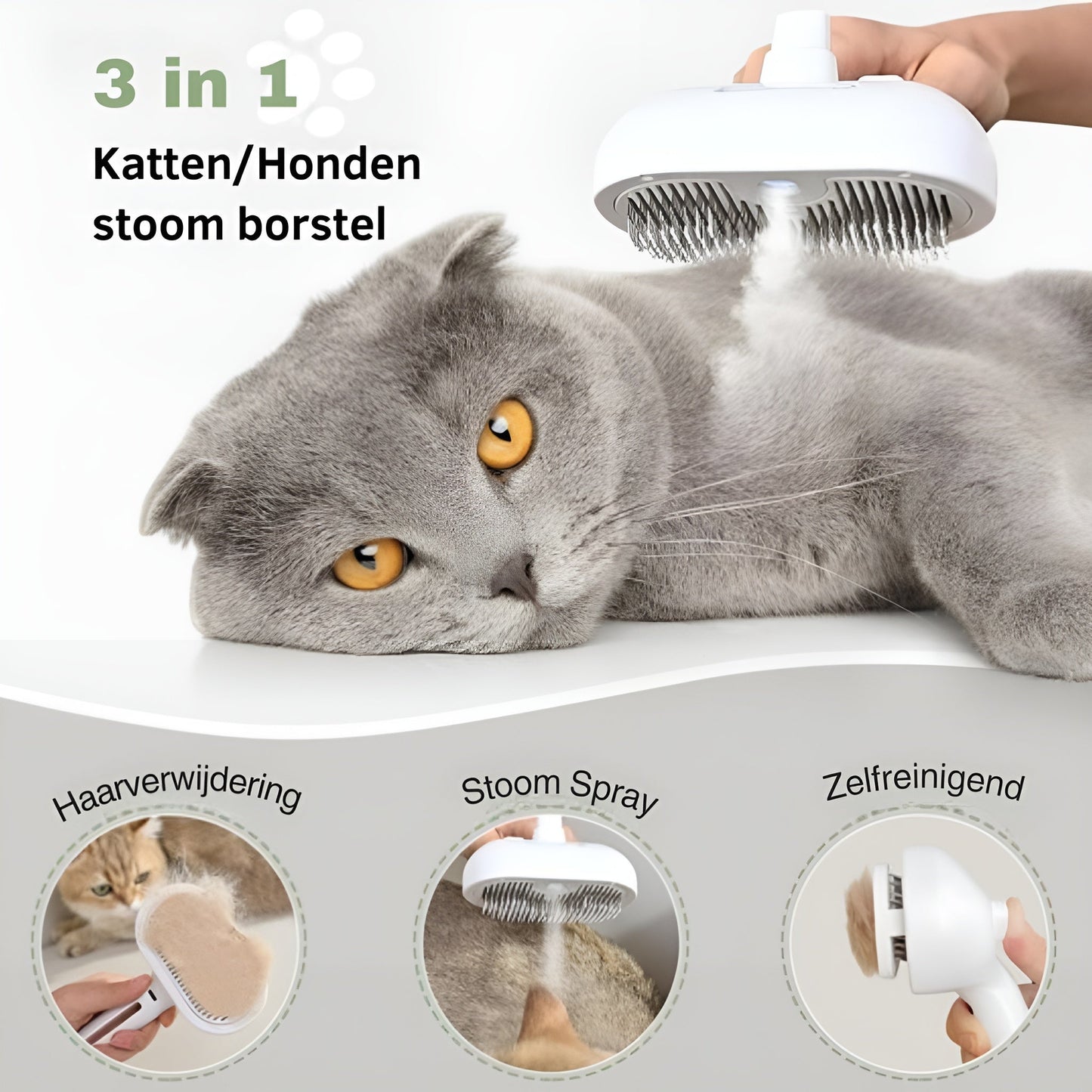 FurSteam Luxe Borstel