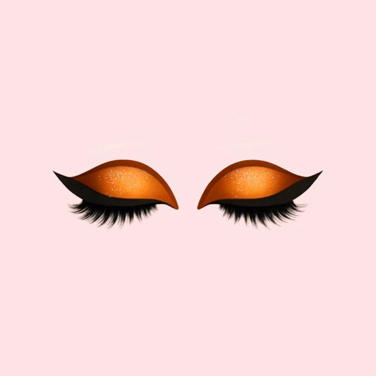 Oogschaduw- en Wimper Make-up Stickers