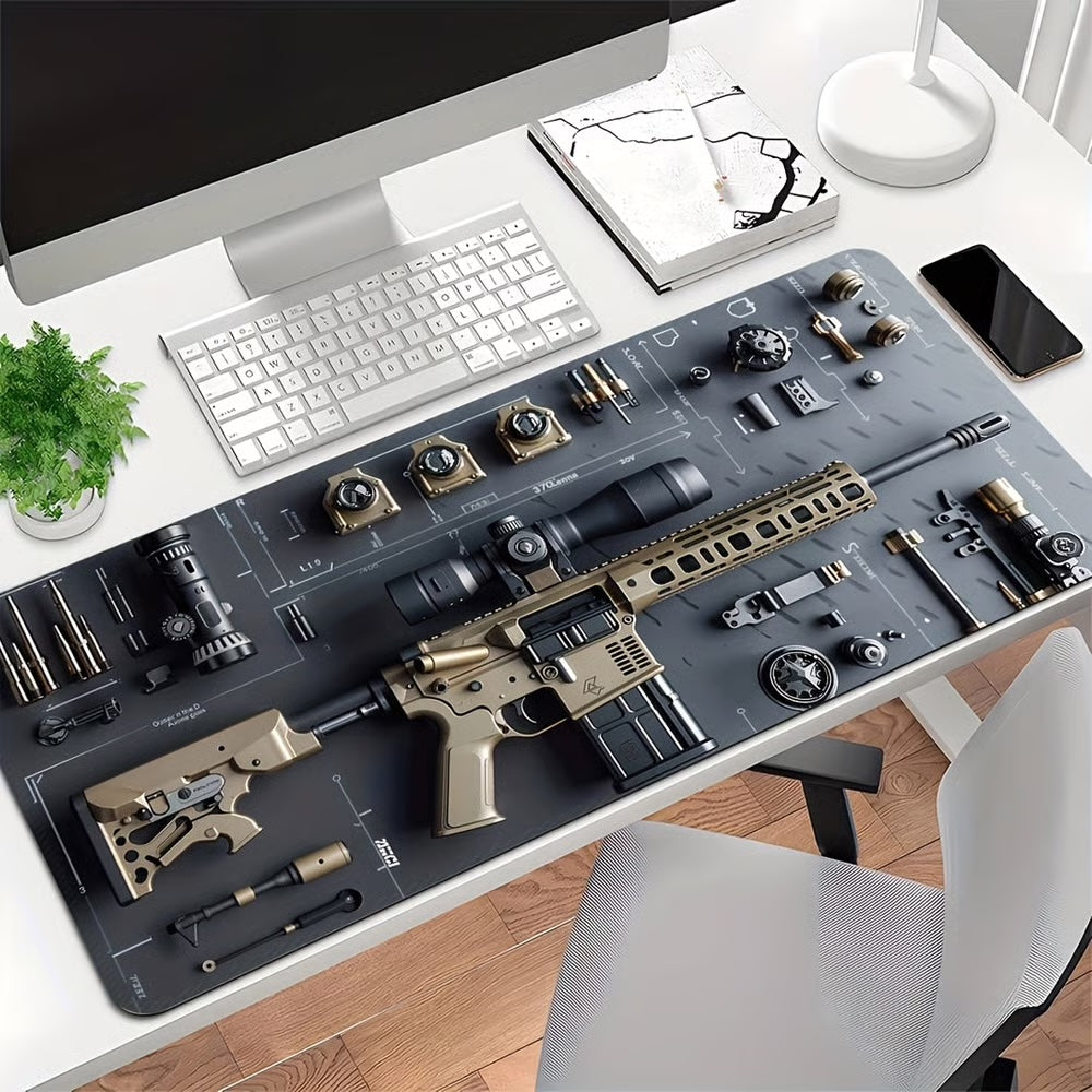 3D Stoere Bureaumat voor Gamers