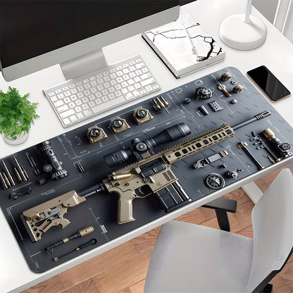 3D Stoere Bureaumat voor Gamers