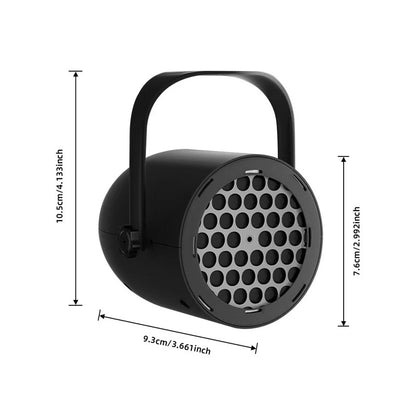 USB-kerstprojectorlamp met 16 patronen