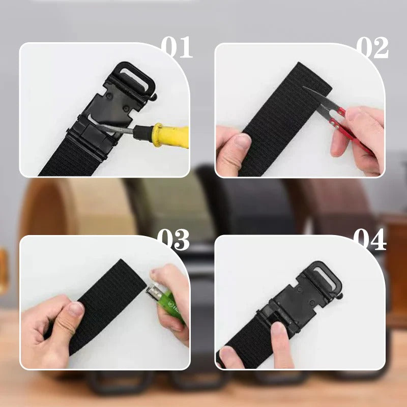 Stevig Tactische Nylon Riem voor Heren